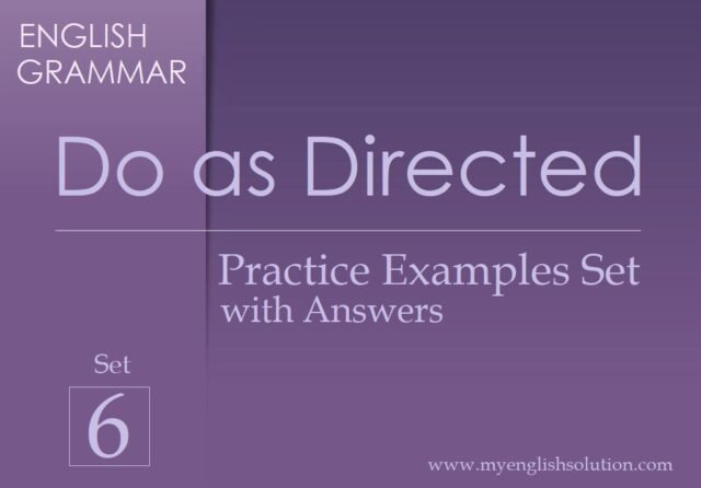 Grammar- Do as directed examples_06