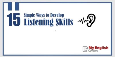 simple ways to develop listening skills