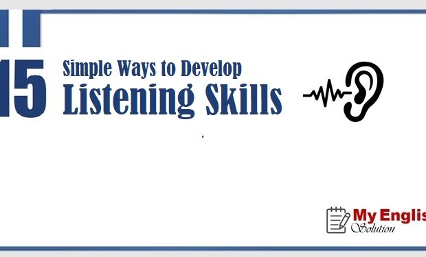 simple ways to develop listening skills