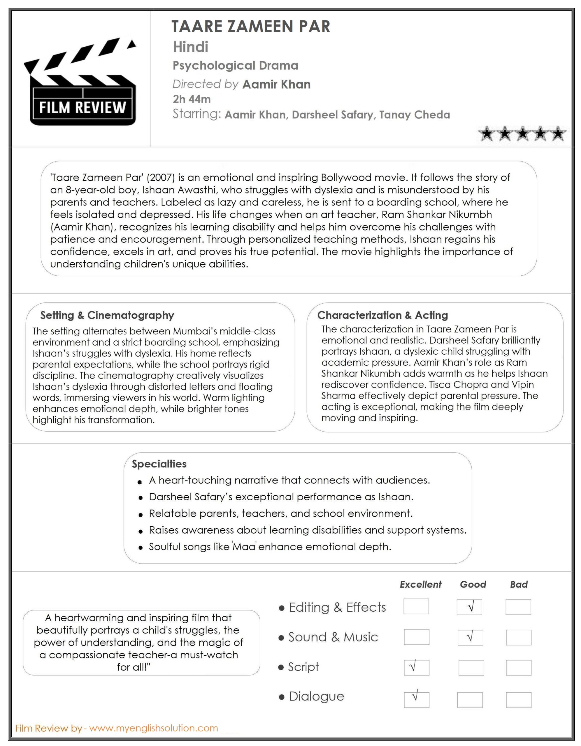 TAARE ZAMEEN PAR_FILM REVIEW