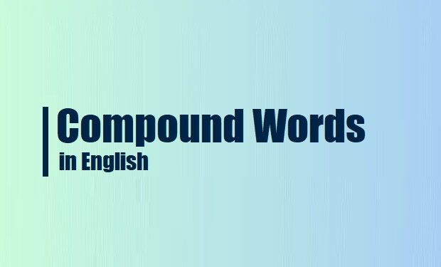 Compound words in English