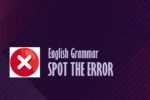 Grammar-Spot the Error