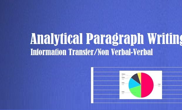 Analytical Paragraph WritingInformation TransferNon Verbal-Verbal