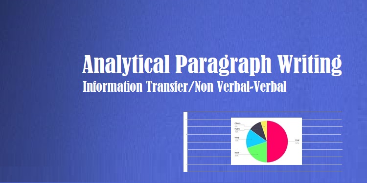 Analytical Paragraph WritingInformation TransferNon Verbal-Verbal