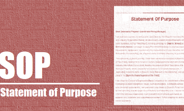Statement of Purpose- SOP